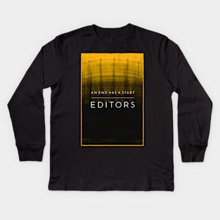 EDITORS BAND Kids Long Sleeve T-Shirt